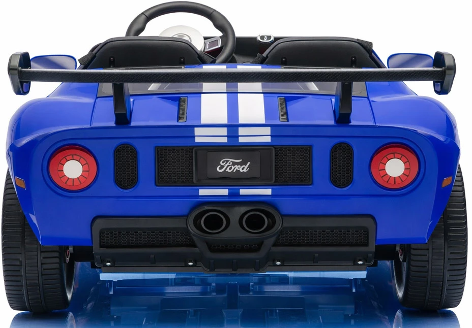 „Jokomisiada Ford GT“ 4 variklių akumuliatorinis vaikiškas automobilis su nuotolinio valdymo pultu 2 asmenims PA0337