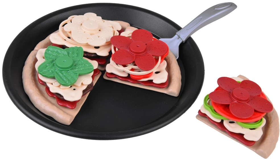 Jokomisiada Padarykite picą į gabalus linksmybes Cook