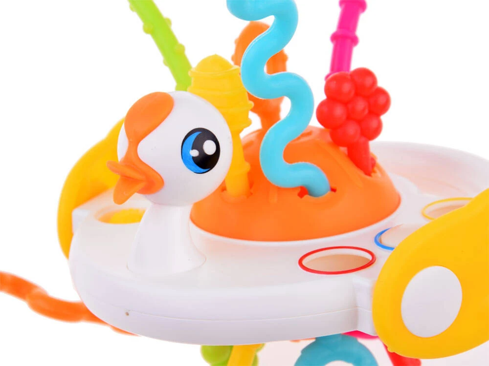 Jokomisiada „Swan“ barškėjimas, danto, jutimo žaislas