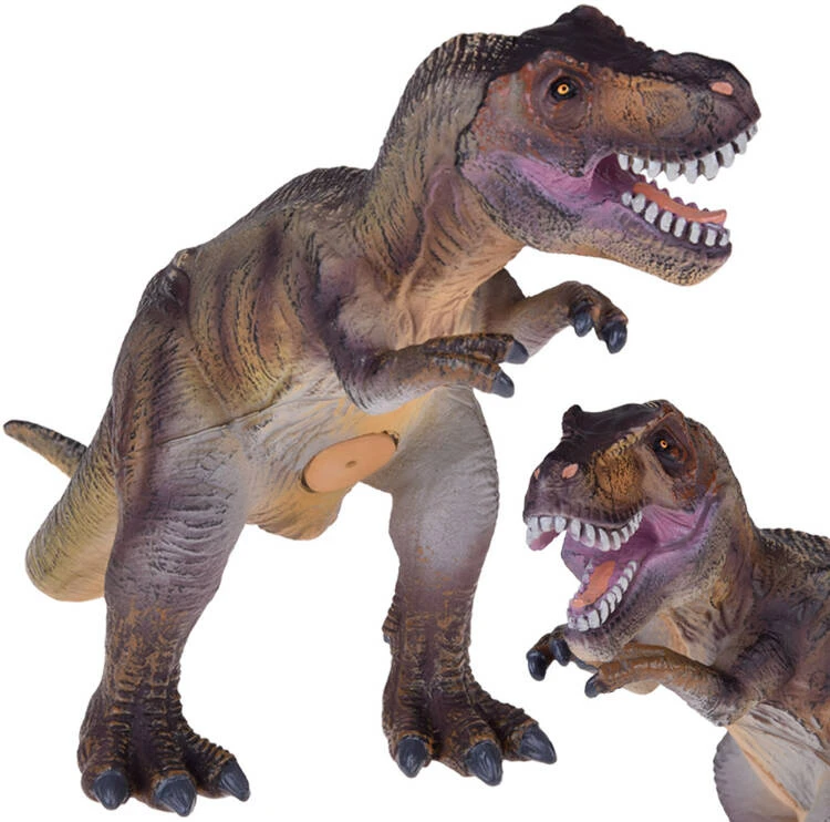Jokomisiada Guminis gyvūnas Dinozaurų figūrėlė Tirex minkštas žaislasZA5293