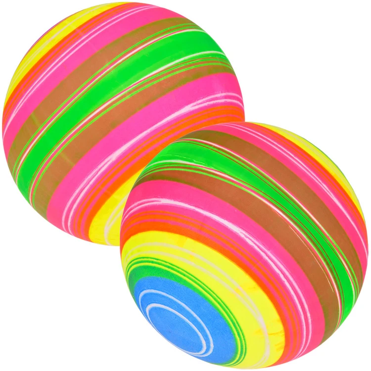 Jokomisiada Rubber Rainbow Ball to play for children SP0714