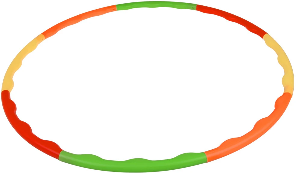 Jokomisiada Hula hoop for children and adults - with protrusions, foldable, diameter 84cm SP0871