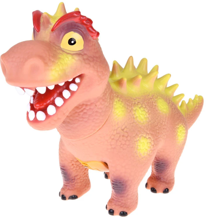Jokomisiada Interactive rubber dinosaur figurine with roaring sound ZA5725