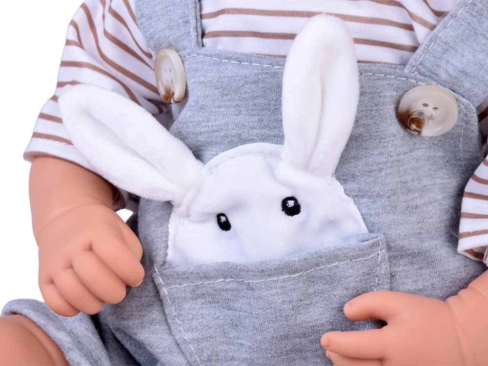 Jokomisiada Interactive BOBAS doll 46cm - in mėlynas shorts + accessories ZA5835