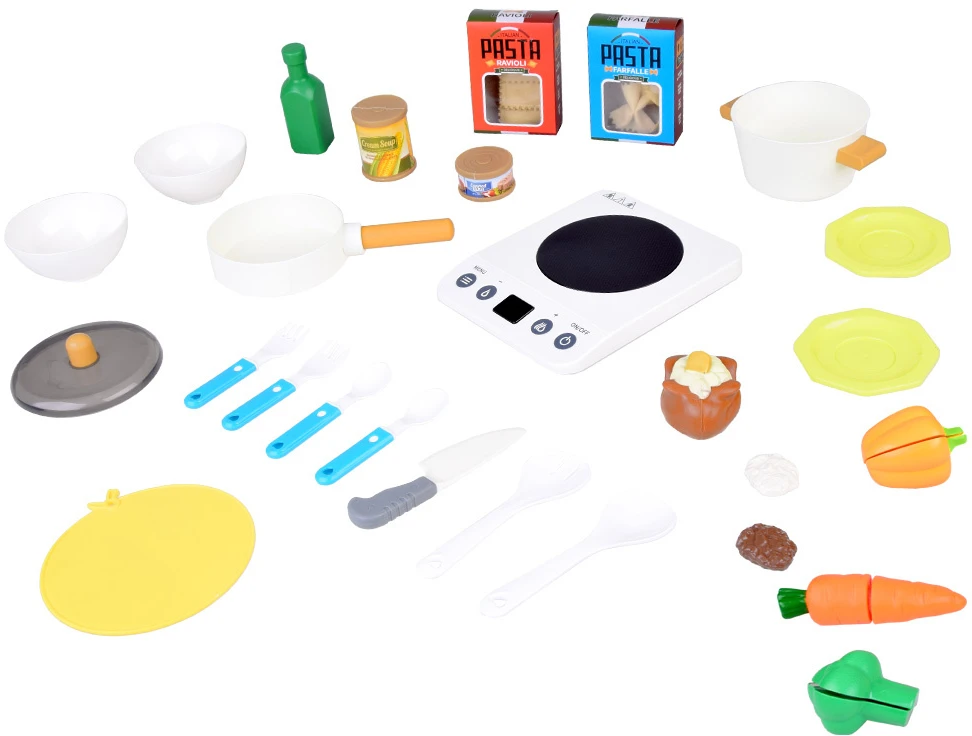 Jokomisiada Interactive cooker + kitchen accessories ir daržovės for chopping ZA5246