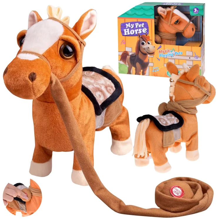 Jokomisiada Interactive COWBOY HORSE walks, neighs, and dances. Country ihaaa! ZA5772