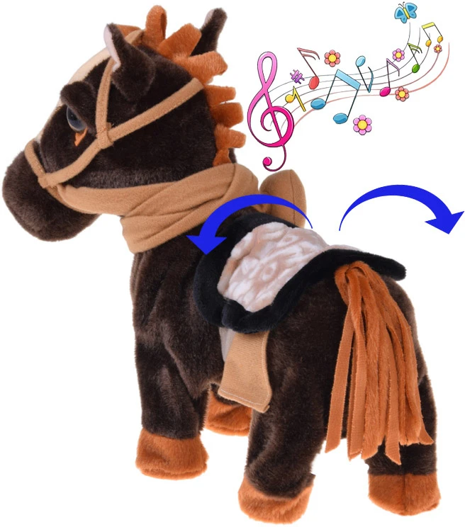Jokomisiada Interactive COWBOY HORSE walks, neighs, and dances. Country ihaaa! ZA5772