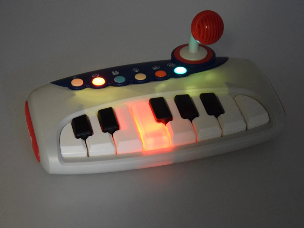 Jokomisiada Interaktyvus muzikinis vargonų pianinas su mikrofonu vaikams ZA5447
