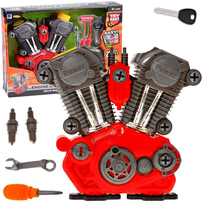 Jokomisiada Atsukamas variklio žaislas mechanikams ZA1170