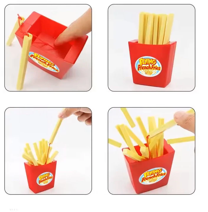 Jokomisiada Exciting Family Arcade Game Flying Explosive French Fries GR0766