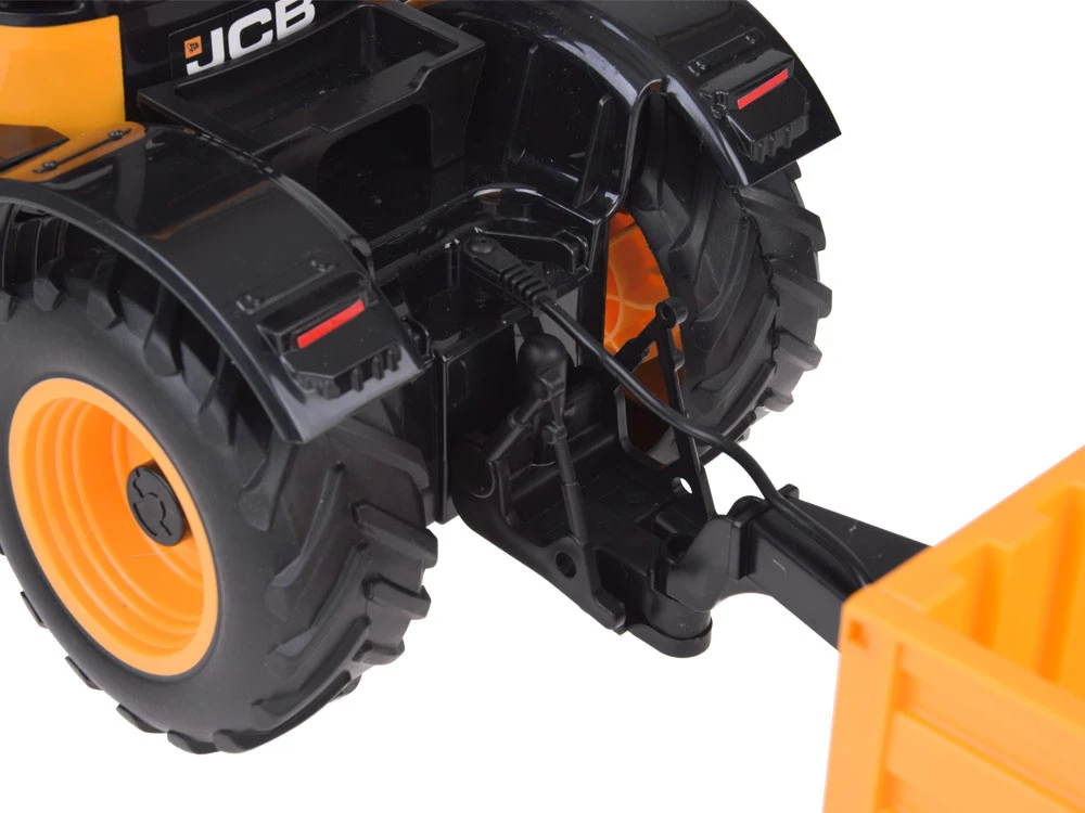 Jokomisiada EE JCB nuotoliniu būdu valdomas vilkikas su priekaba Double E 1:16 RC0670