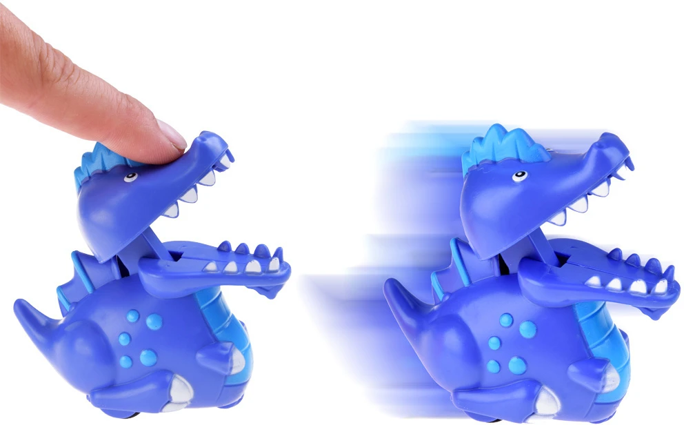Jokomisiada Jodinėjimo dinozaurų rinkinys, 4 vnt, važiuokite