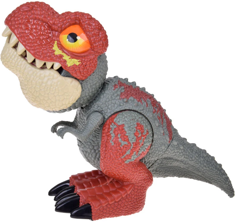 Jokomisiada Judinamas DINOZAURAS Tyrannosaurus Rex Garsas + Šviesa Raudonas ZA5589