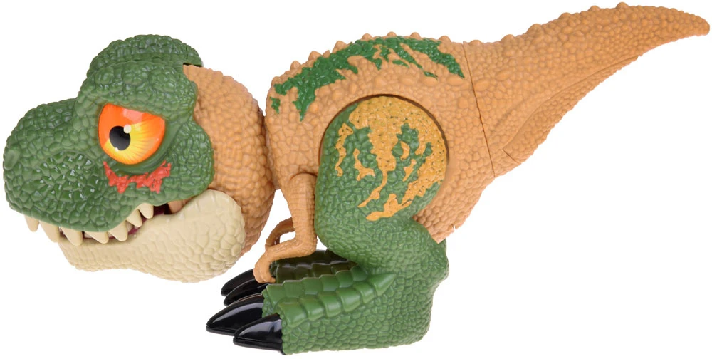 Jokomisiada Judinamas DINOZAURAS Tyrannosaurus Rex Garsas + Šviesa Žalias ZA5589