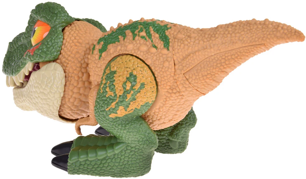 Jokomisiada Judinamas DINOZAURAS Tyrannosaurus Rex Garsas + Šviesa Žalias ZA5589