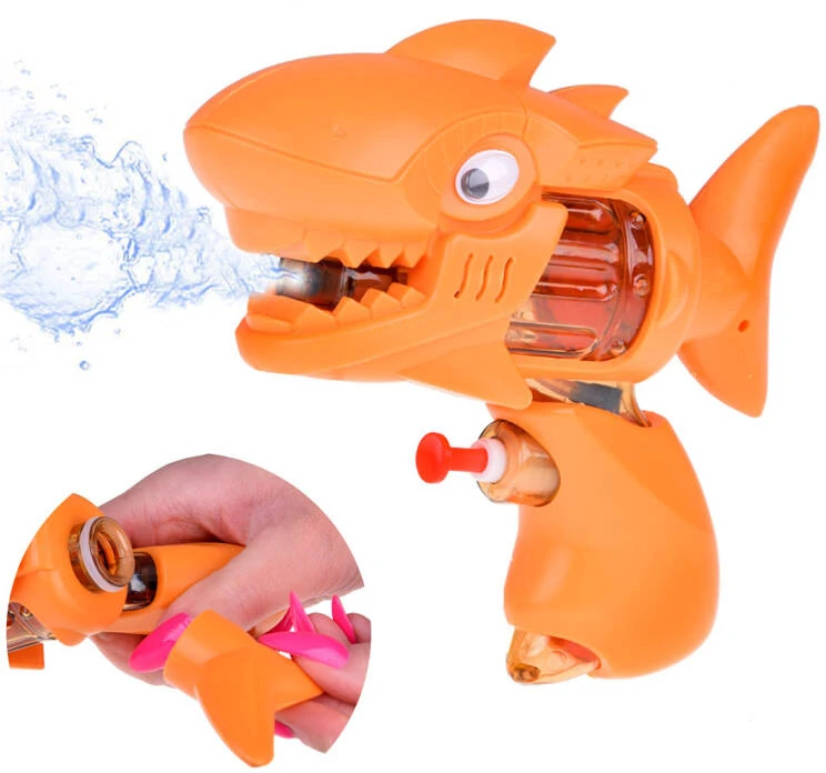 Jokomisiada Kišeninis vandens pistoletas Oranžinis „Shark“ vaikams ZA4964 PO