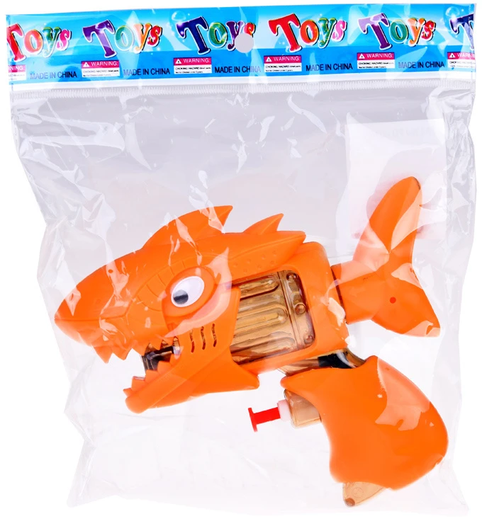 Jokomisiada Kišeninis vandens pistoletas Oranžinis „Shark“ vaikams ZA4964 PO