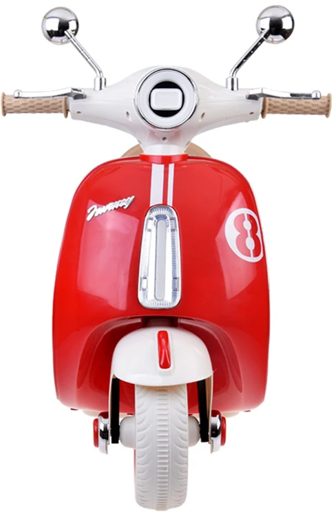 Jokomisiada Classic Electric Scooter for Kids PA0330 Raudona
