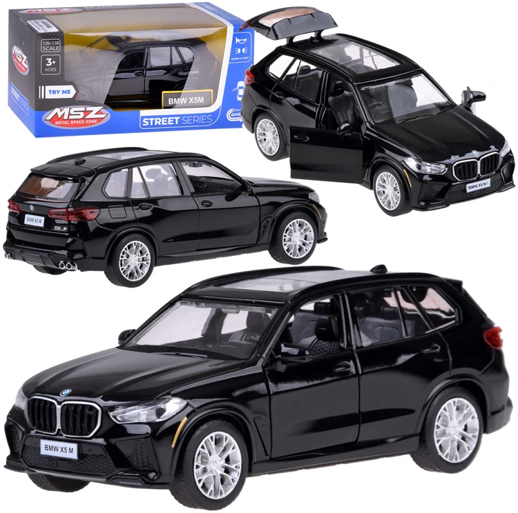 Jokomisiada Kolekcinis modelis BMW X5M metalinis automobilis su šviesomis ir garsu ZA5050