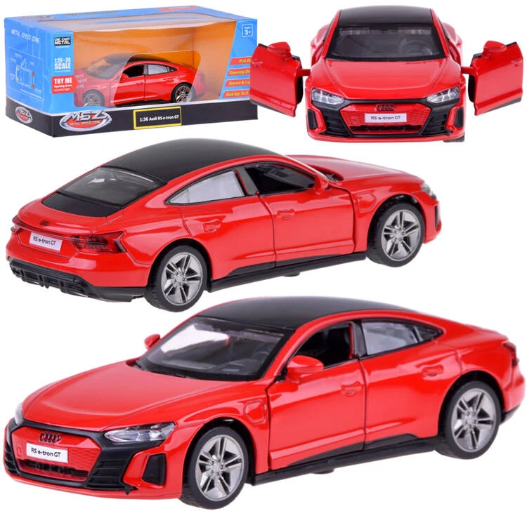Jokomisiada Kolekcinis modelis AUDI RS e-tron GT 1:36 metaliniai automobilio garsai ZA5047