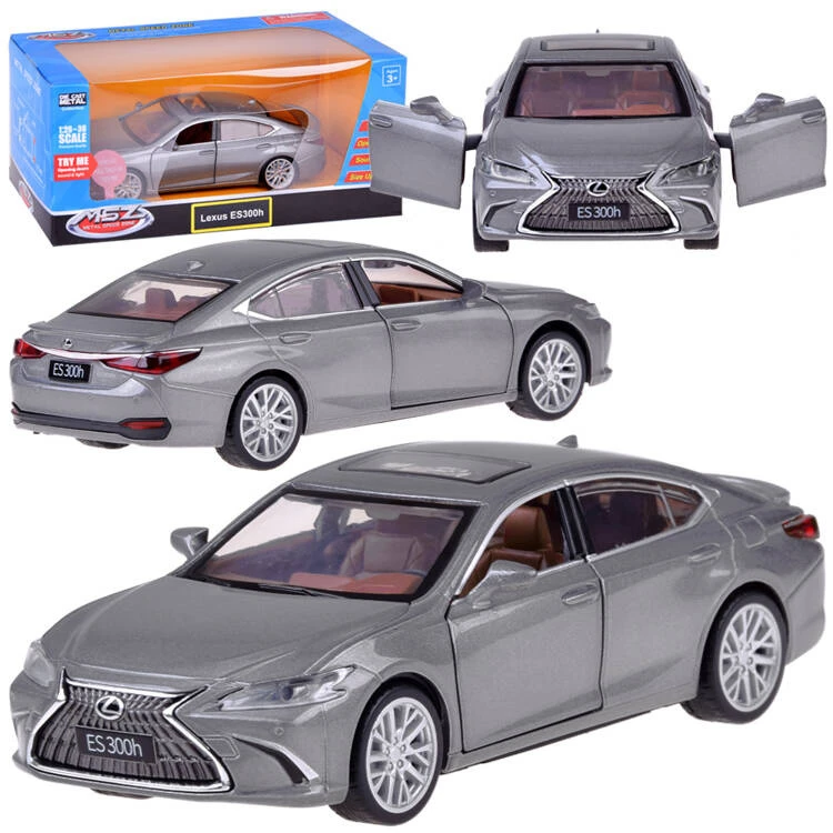 Jokomisiada Kolekcinis modelis Lexus ES300h 1:35 metalinis automobilis su šviesomis ir garsu ZA5051