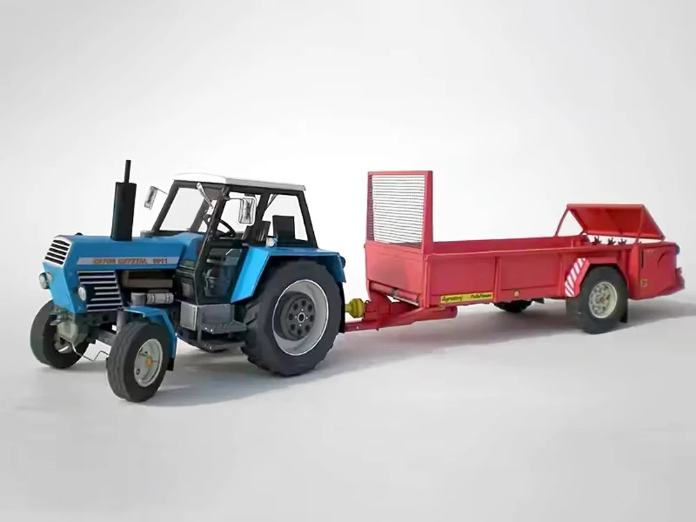 Jokomisiada Collectible modelis kit TRAKTOR Zetor Crystal 8011 1:32 ZA5889