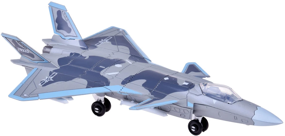 Jokomisiada Konstrukcijos kaladėlių rinkinys J-20 koviniam lėktuvui, modelis 1:100 ZA5026