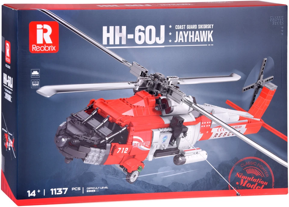 Jokomisiada Techniniai blokai Sikorsky HH-60J Jayhawk 1137 el orlaivis sraigtasparnis ZA 5302