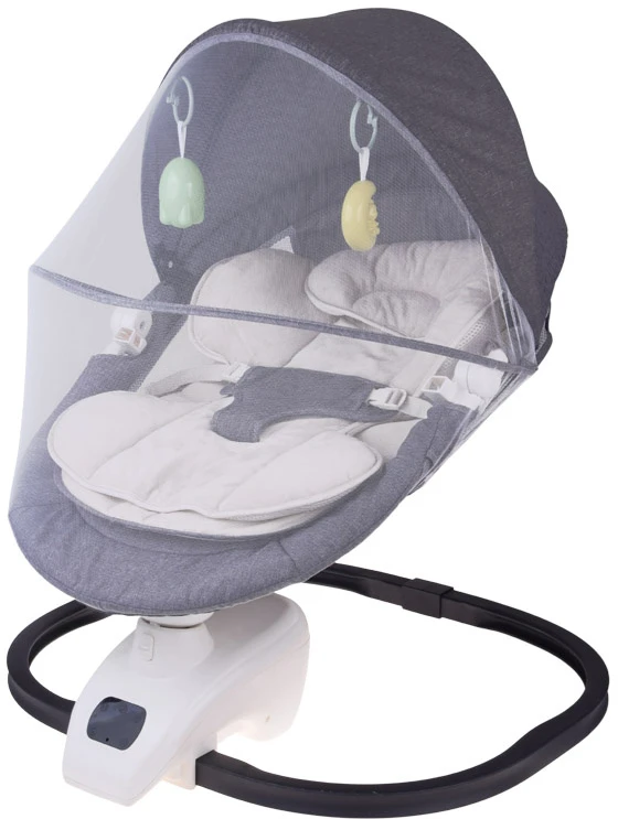 Jokomisiada Baby Rocker Bouncer Chair 3in1 with Mosquito Net and Remote Control ZA5822