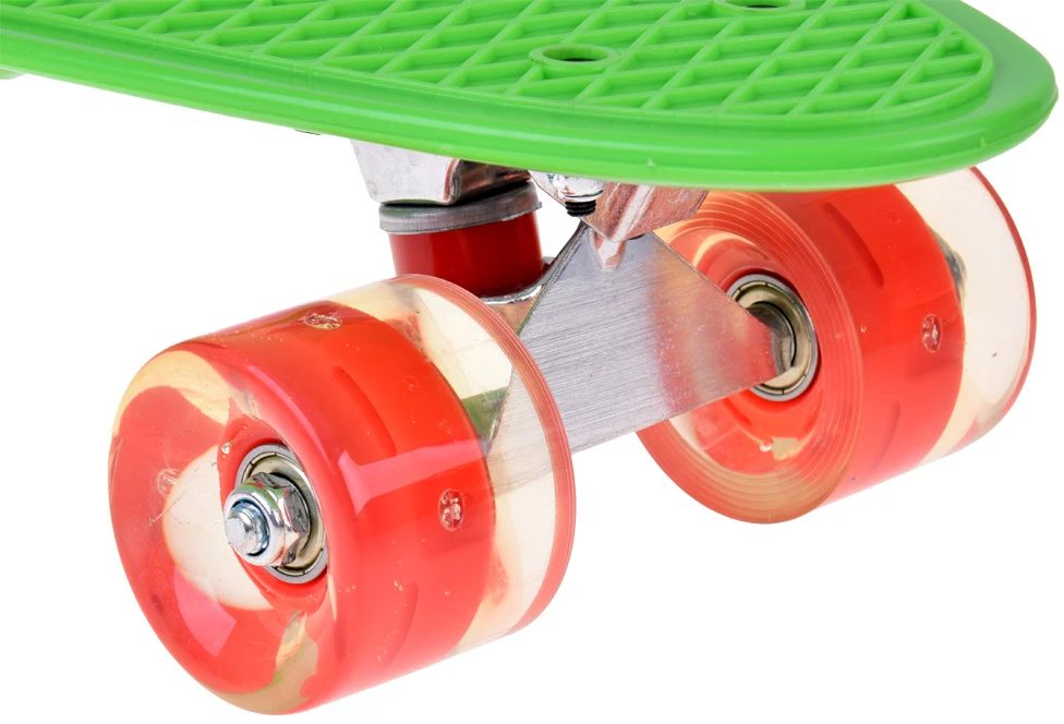 Jokomisiada LED Skateboard with Light-Up Wheels for Skatepark Riding SP0825