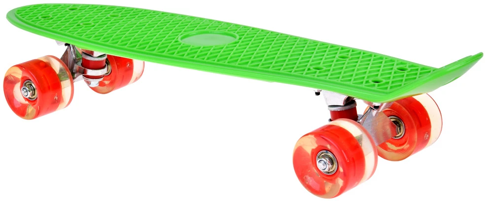 Jokomisiada LED Skateboard with Light-Up Wheels for Skatepark Riding SP0825