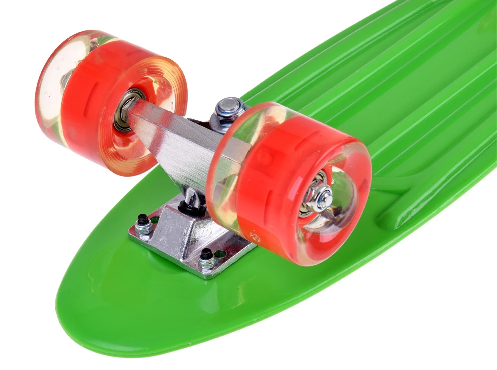 Jokomisiada LED Skateboard with Light-Up Wheels for Skatepark Riding SP0825