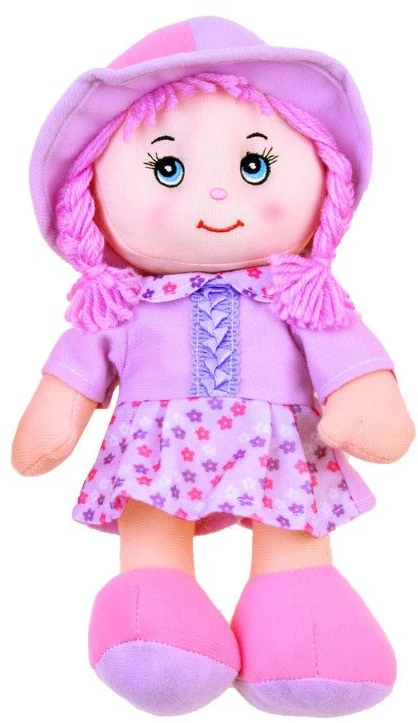 Jokomisiada Lėlė su skrybėle, 28cm