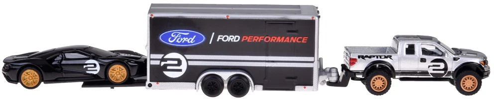 Jokomisiada Licencijuotas 1:64 mastelio „Ford Raptor“ ir „Ford GT Heritage“