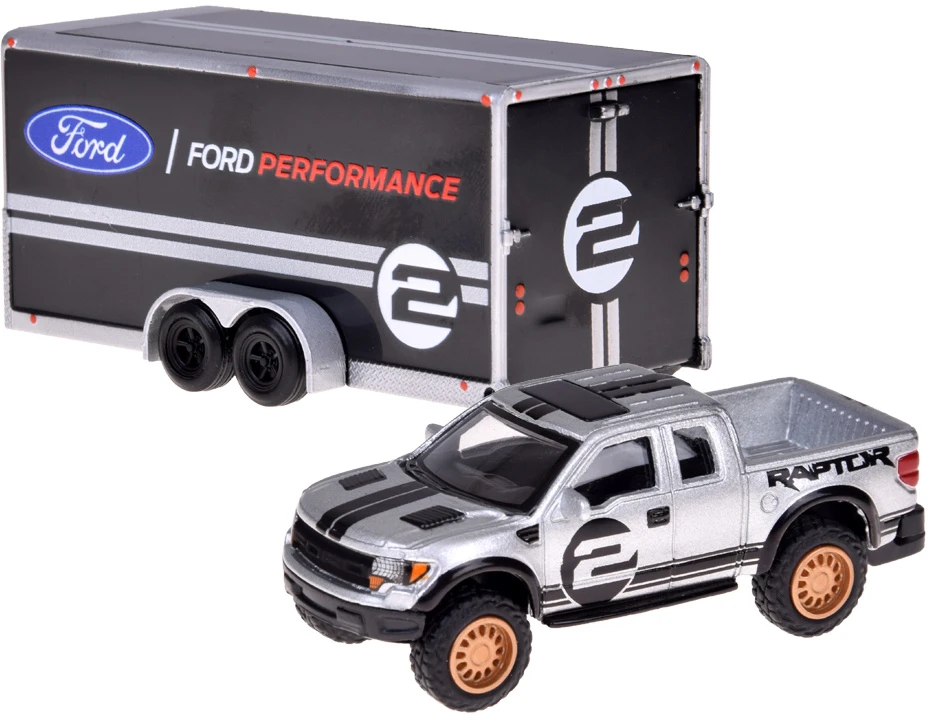 Jokomisiada Licencijuotas 1:64 mastelio „Ford Raptor“ ir „Ford GT Heritage“