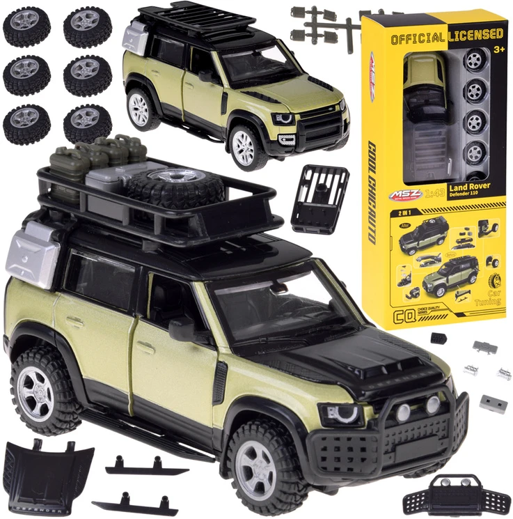 „Jokomisiada“ licencijuotas „Land Rover Defender 110“ metalinis tiuningo automobilio komplektas ZA5950