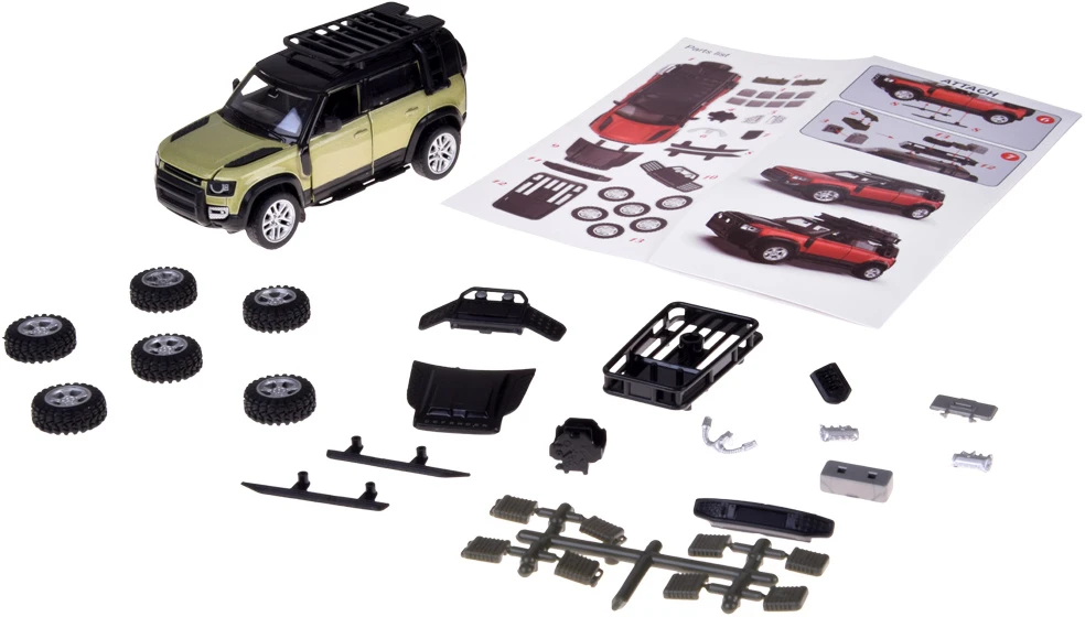 „Jokomisiada“ licencijuotas „Land Rover Defender 110“ metalinis tiuningo automobilio komplektas ZA5950
