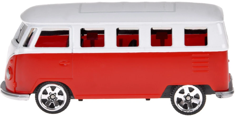 Jokomisiada Licencijuotas metalinis automobilis Volkswagen T1 1:56 pakabos spyruoklė ZA5063