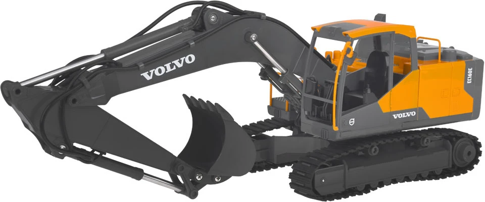 Jokomisiada Licencijuotas VOLVO ekskavatorius 1:16, valdomas nuotoliniu būdu, daug funkcijų RC0668