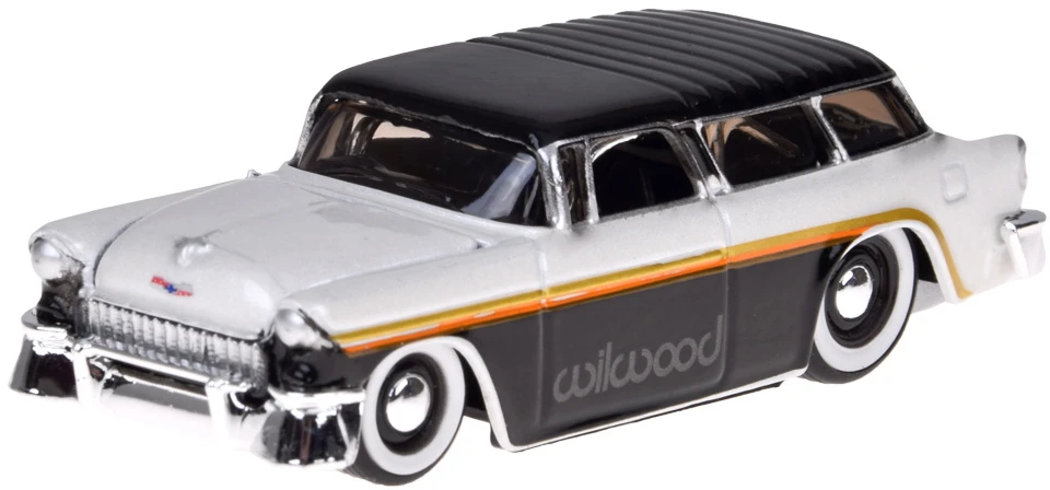 Jokomisiada Licencijuoti metaliniai automobiliai 1:64 – „Chevrolet Nomad 1955“ ir „Vega 1971