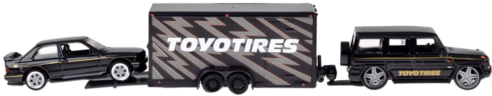 Jokomisiada Licencijuoti metaliniai automobiliai 1:64 Mercedes-Benz G 1988 ir BMW M3 E30