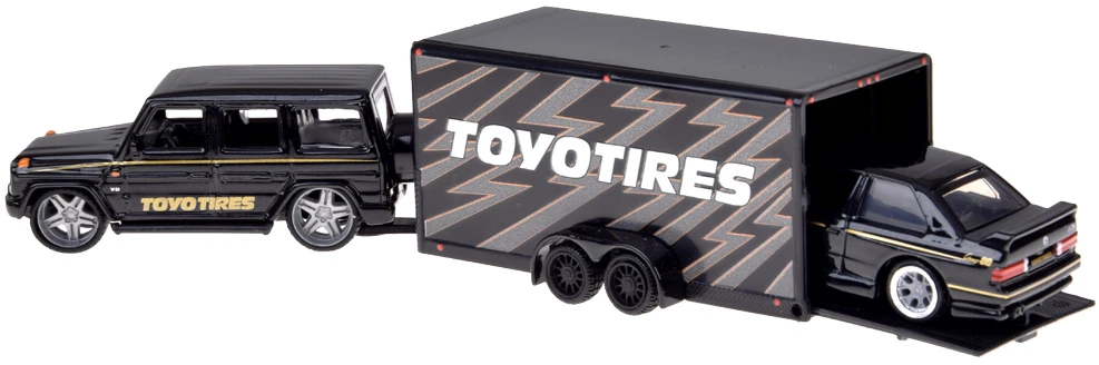 Jokomisiada Licencijuoti metaliniai automobiliai 1:64 Mercedes-Benz G 1988 ir BMW M3 E30