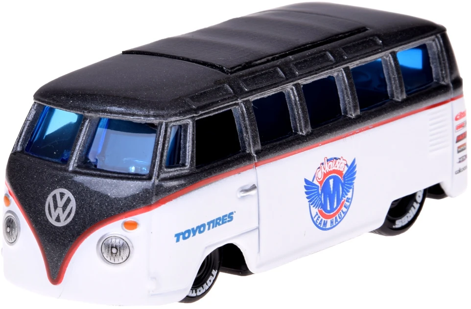 Jokomisiada Licencijuoti metaliniai automobiliai 1:64 „Volkswagen Van“ „Samba“ ir „VW Beetle