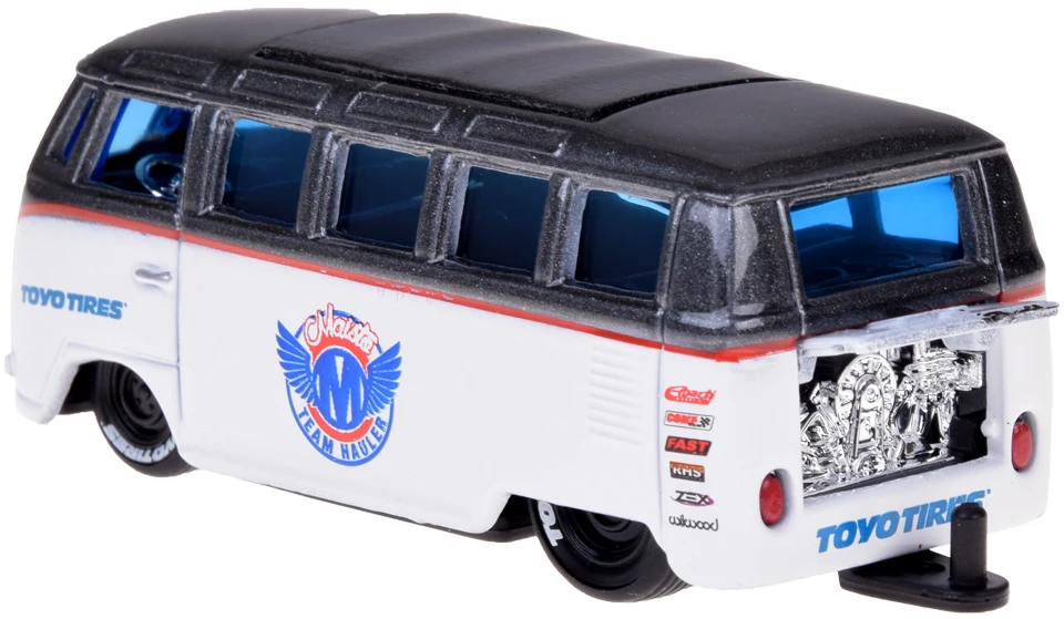 Jokomisiada Licencijuoti metaliniai automobiliai 1:64 „Volkswagen Van“ „Samba“ ir „VW Beetle