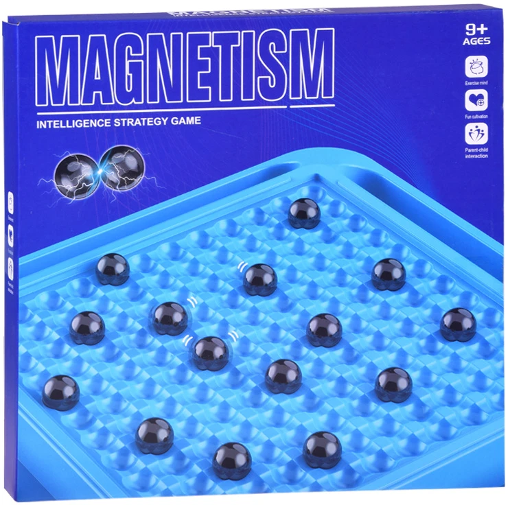 Magnetinis strategijos žaidimas su kamuoliukais ir laimės ratu šeimai GR0763 Jokomisiada