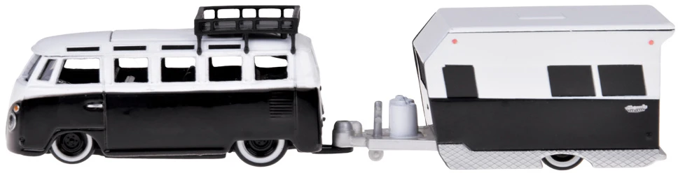 Jokomisiada Maisto licensed car Volkswagen VAN Samba trailer 1:64 1:64 ZA5959