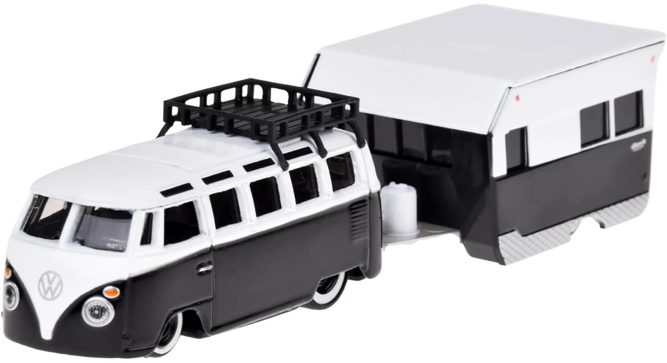 Jokomisiada Maisto licensed car Volkswagen VAN Samba trailer 1:64 1:64 ZA5959