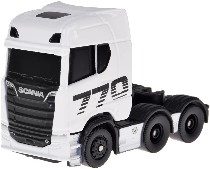 Jokomisiada Maisto Licensed Die-Cast Car SCANIA 770S + Trailer Bulldozer ZA5966
