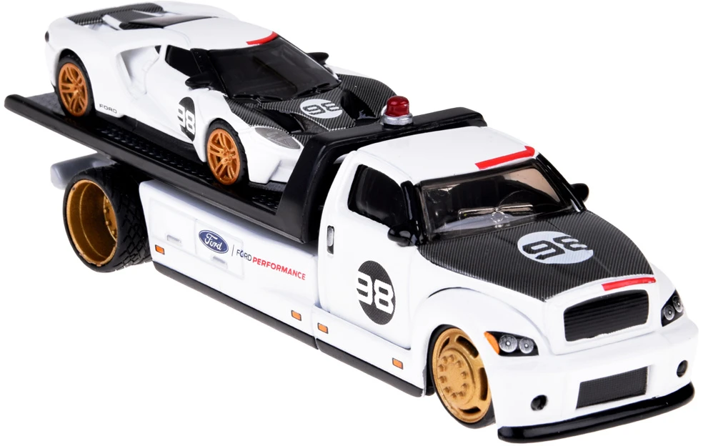 Jokomisiada Maisto metal car kit Flatbed Ford GT Heritage 2021 1:64 ZA5957