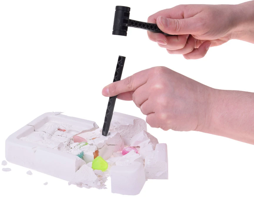 Jokomisiada Little archaeologist excavation fluorescent stones treasure hunt ZA5595